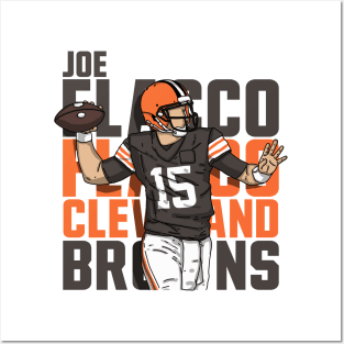 Joe Flacco Comic Style Posters and Art